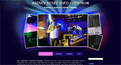 Desktop Screenshot of diskoagency.cz